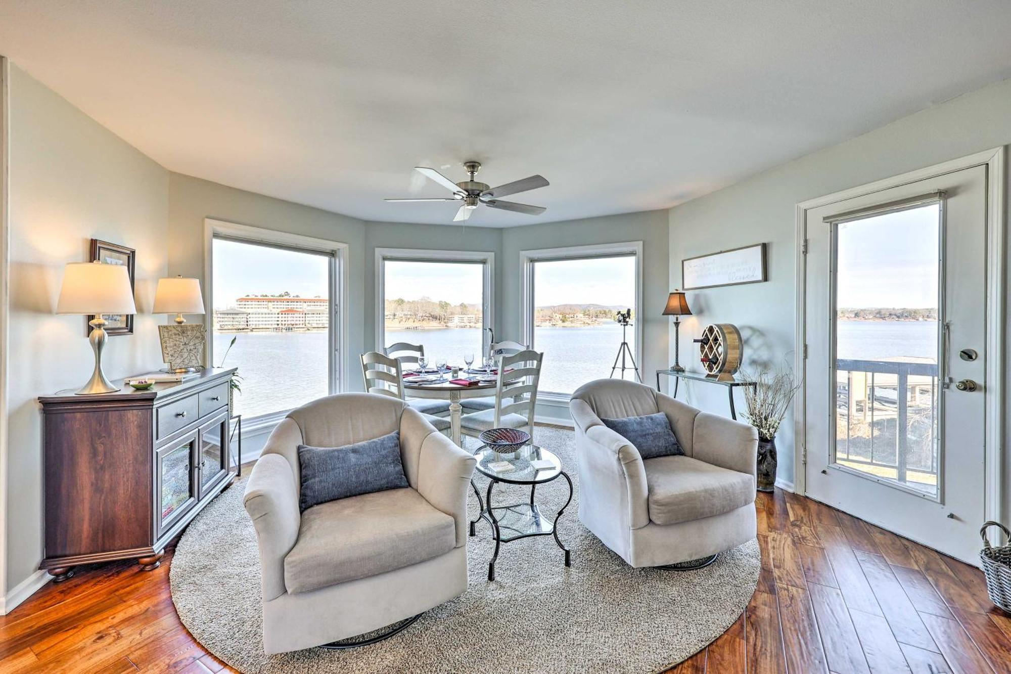 Waterfront Hot Springs Condo With Pool Access! Bagian luar foto